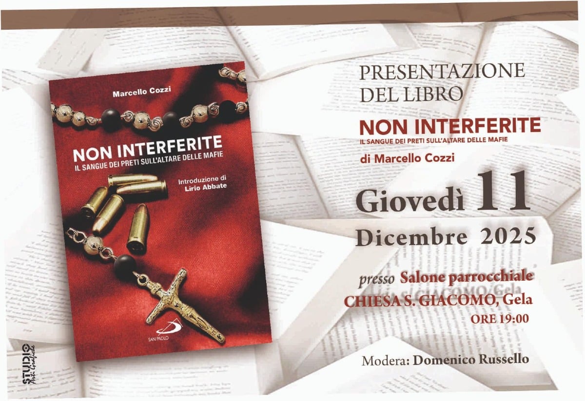 Sacerdoti uccisi nella lotta contro le mafie, domani presentazione di "Non interferite" di don Marcello Cozzi - 