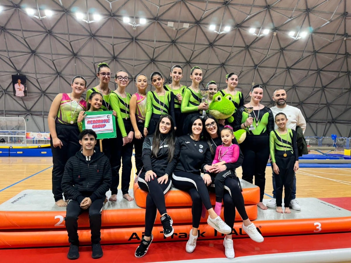 Ginnastica artistica, ottimi risultati per l’ASD Acrobatic Group di Gela al Campionato regionale C.S.A.IN - 