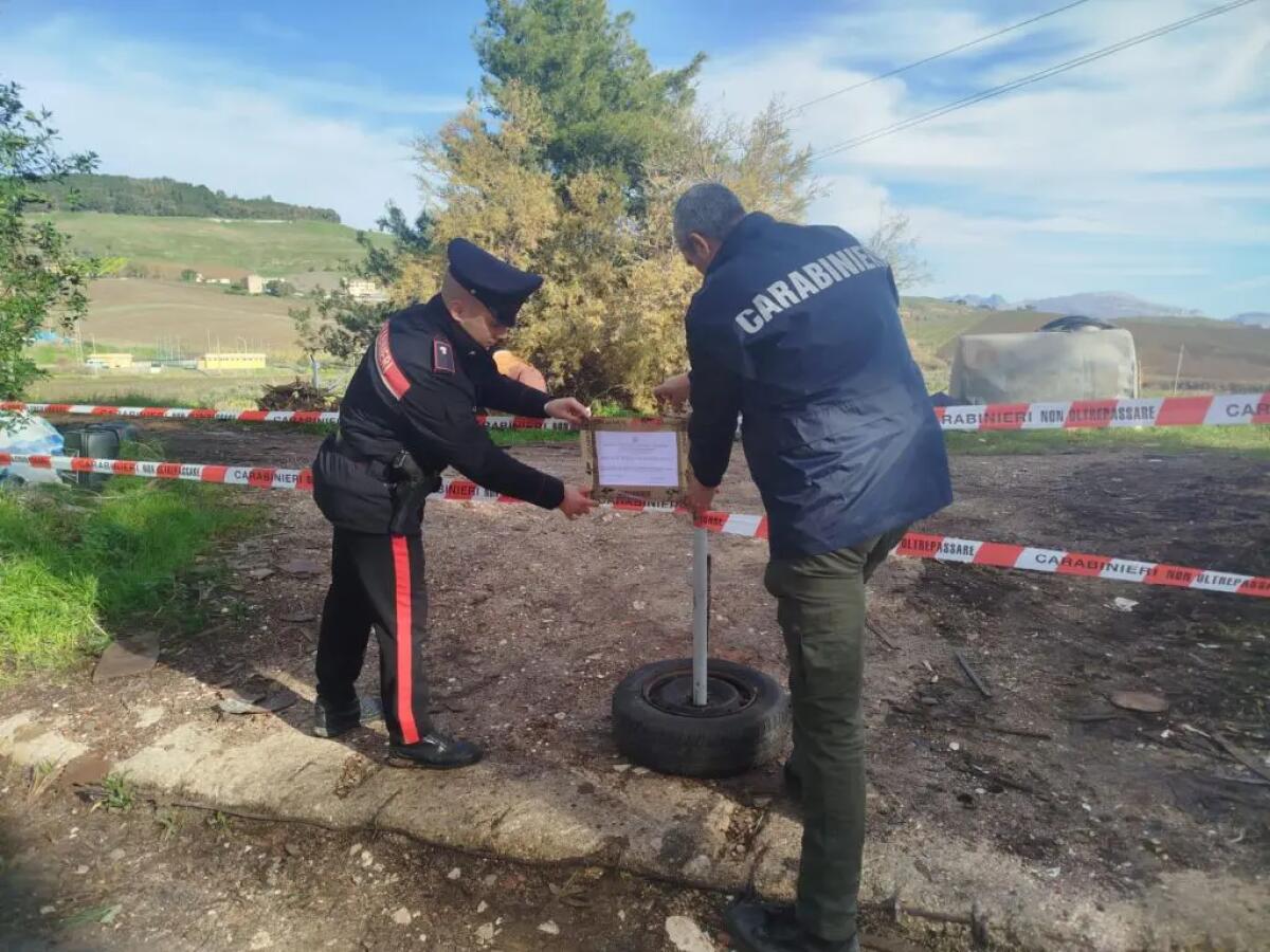 Sequestrata nel Palermitano una discarica abusiva di 1000 metri quadri - 