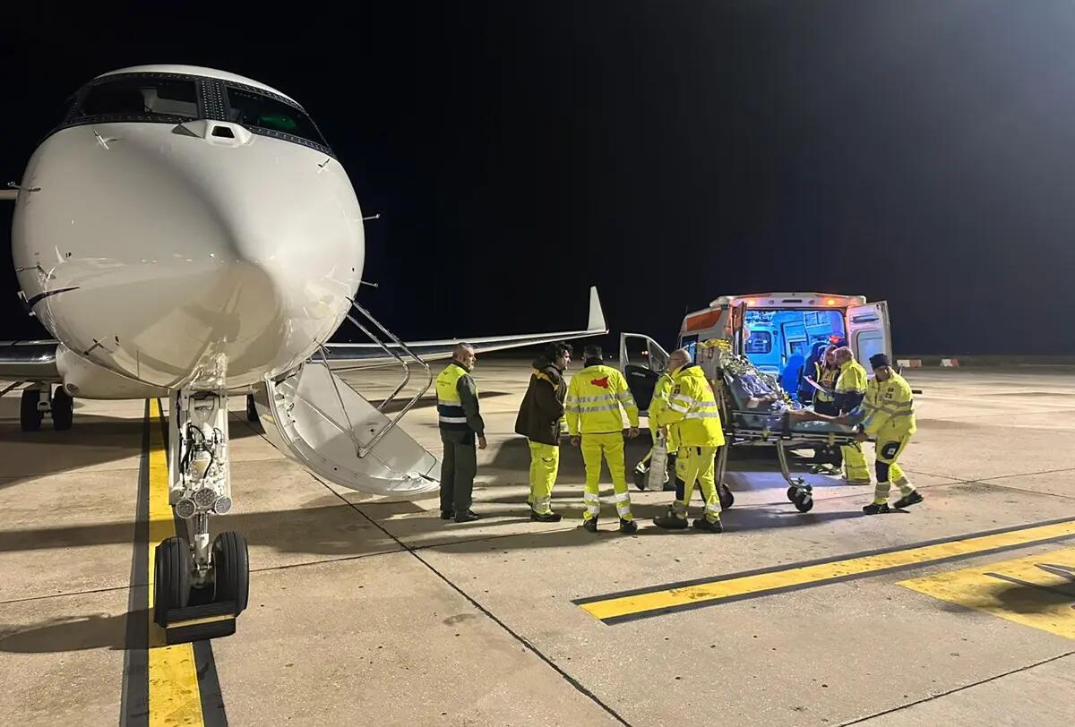 Aeronautica Militare, trasporto sanitario d’urgenza per un paziente da Pantelleria a Palermo - 