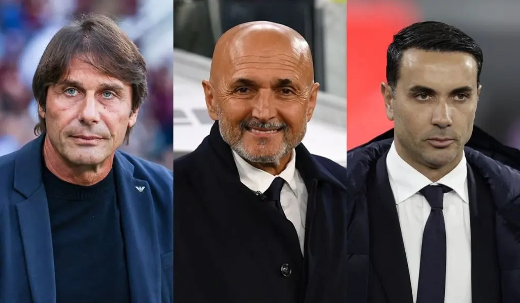 Conte, Spalletti e Palladino gli allenatori più citati da Radio e Tv - 