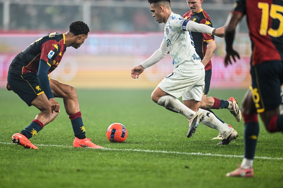 L’Inter batte il Genoa 2-1 al “Ferraris” ed è sola in vetta - 