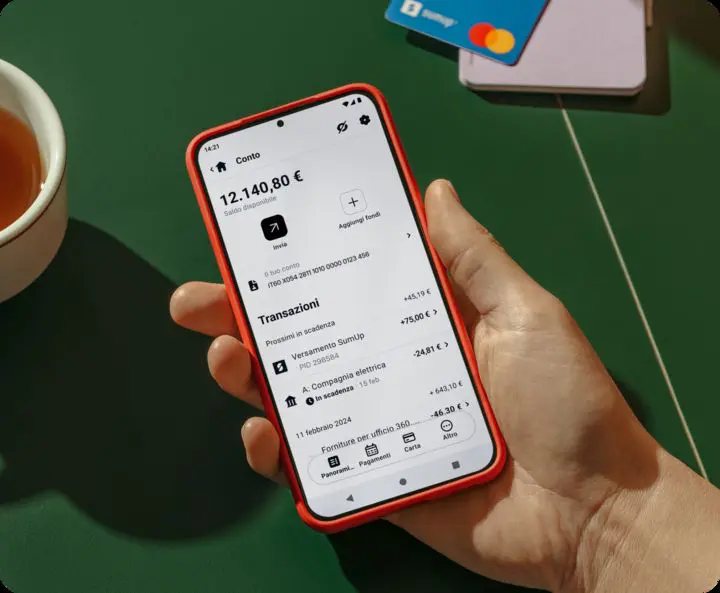 SumUp raggiunge 1 miliardo di euro di depositi sul proprio Conto Aziendale - 