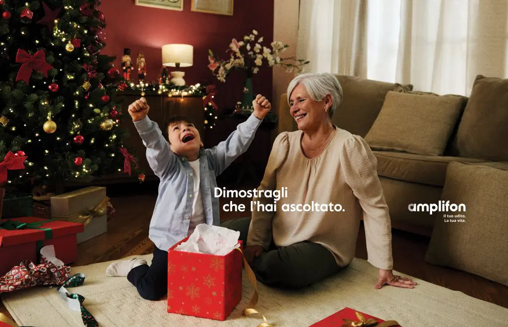 Amplifon lancia “The Wish”, campagna di Natale dedicata al valore dell’ascolto - 