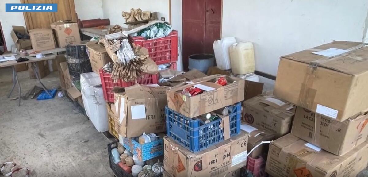 Sequestrati 2400kg di botti illegali nel Palermitano, arrestato un 49enne - 