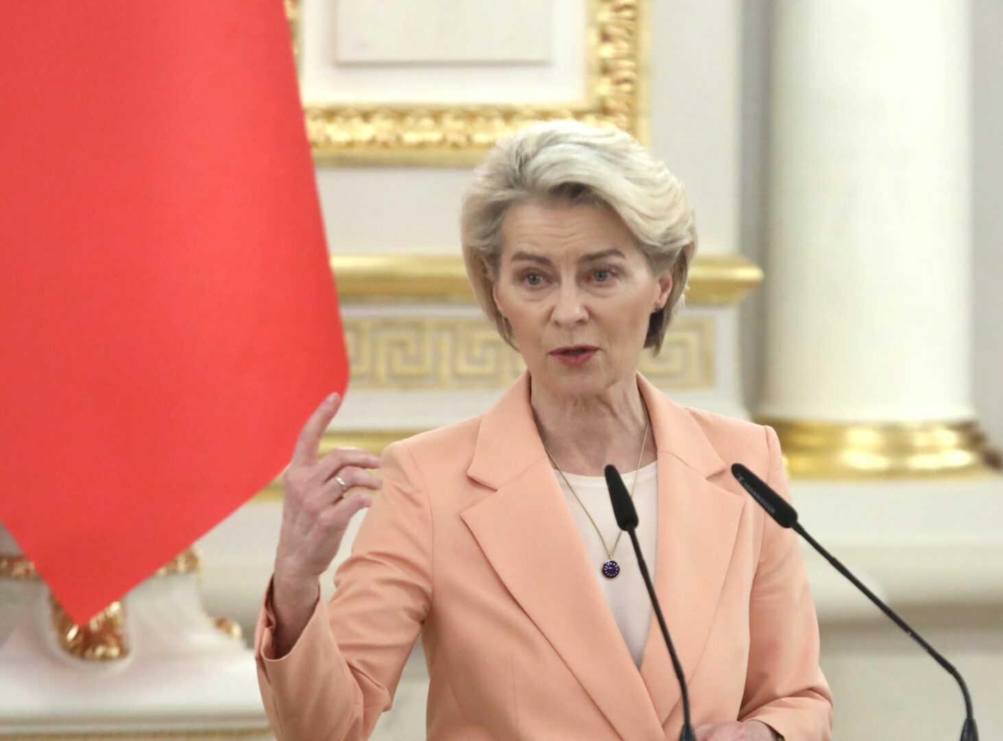 Von der Leyen “Per l’Ucraina serve una pace giusta e duratura” - 