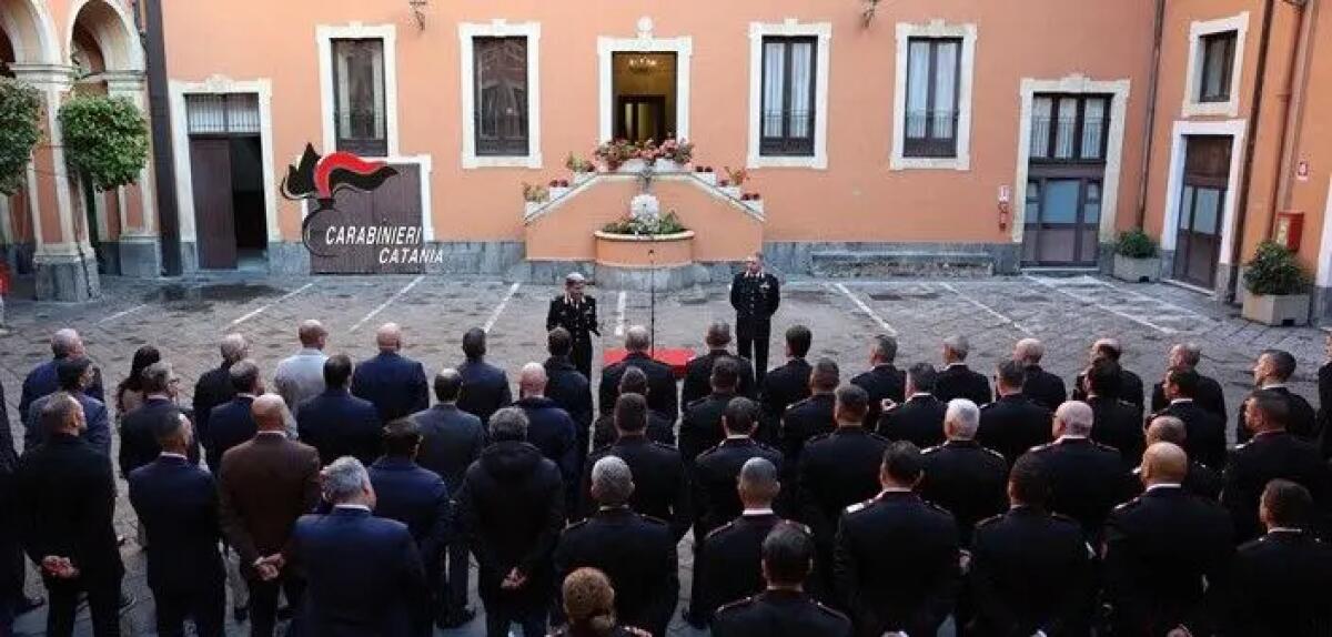 Il Comandante della Legione Carabinieri “Sicilia” Del Monaco in visita a Catania - 