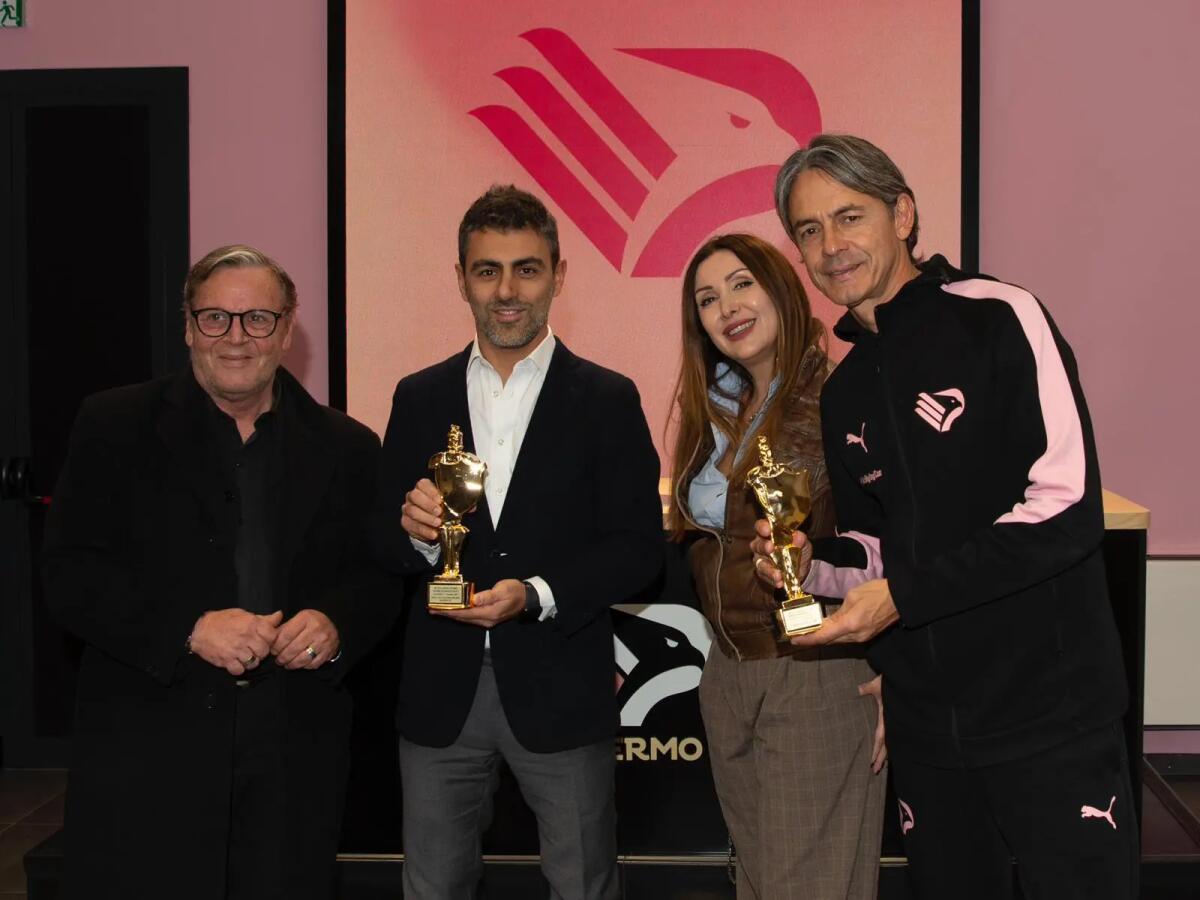 Il Palermo Calcio e Pippo Inzaghi premiati con il Paladino d’Oro - 