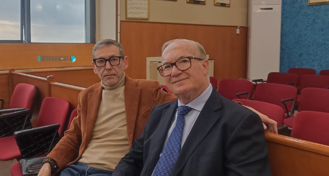 "A breve un confronto con gli alleati ma solo sul programma", Licata: "Priorità al lavoro per la città" - Rino Licata insieme al vicesegretario dem Francesco Di Dio