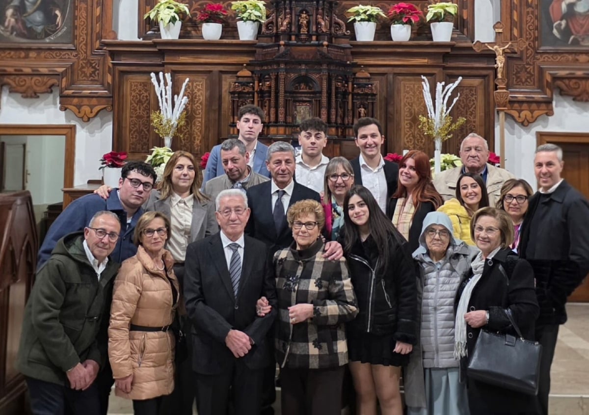 Sessant'anni di matrimonio per Epifanio Quattrocchi e Concetta Scicolone - 