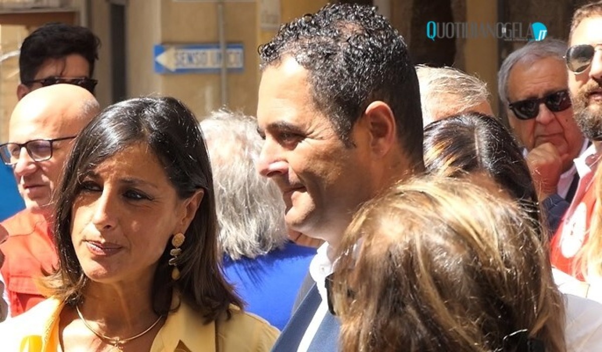 Necropoli via Di Bartolo, partono gli interventi per ripristinare la piena fruibilità del sito - Di Stefano e Morselli durante l'inaugurazione del sito