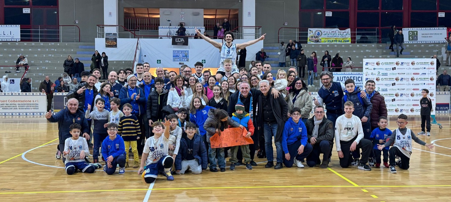 Il Gela Basket chiude la regular season con la quindicesima vittoria stagionale - 