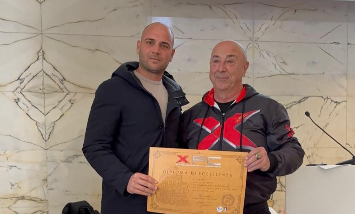 Arti marziali, premiato nella sede del CONI il maestro Carmelo Caiola - 