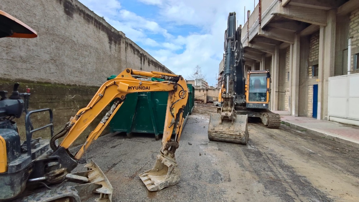 Stadio "Presti", partiti i lavori: visita della parlamentare nazionale dem Iacono - 