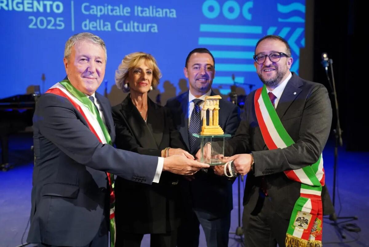 Capitale italiana della cultura, Agrigento passa il testimone a L’Aquila - 