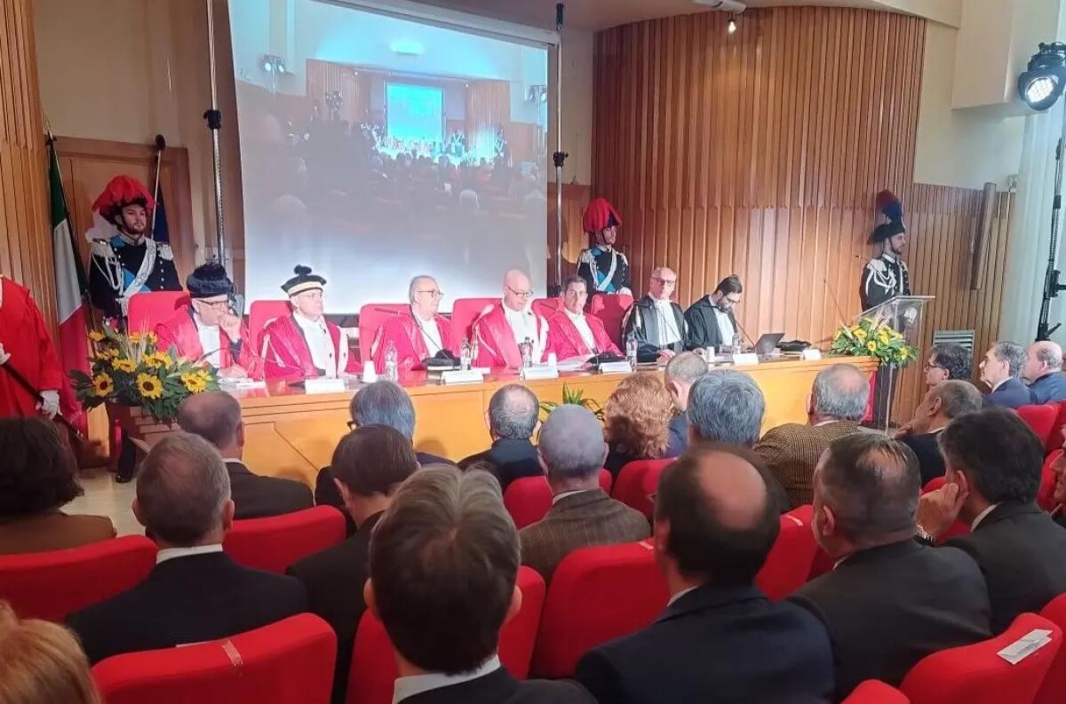 Inaugurato il nuovo anno giudiziario a Catania, in aumento del 10% i delitti per associazione mafiosa - 