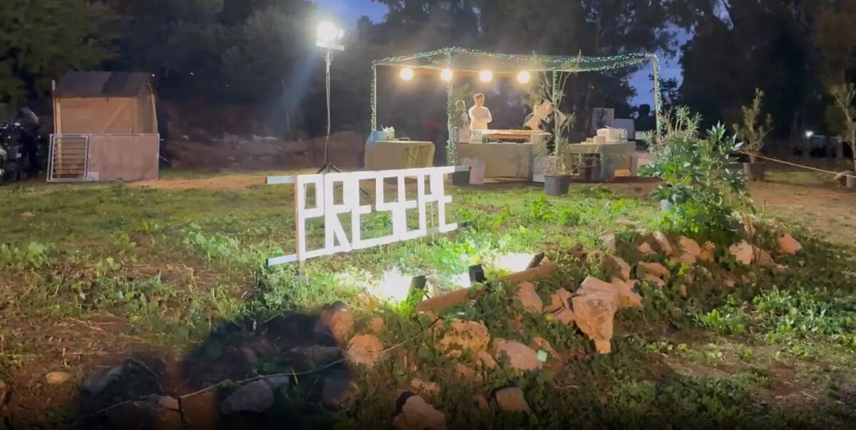 Palermo, l’assessore Tamajo visita il presepe vivente di Partanna Mondello. “Valorizza il territorio” / VIDEO - 