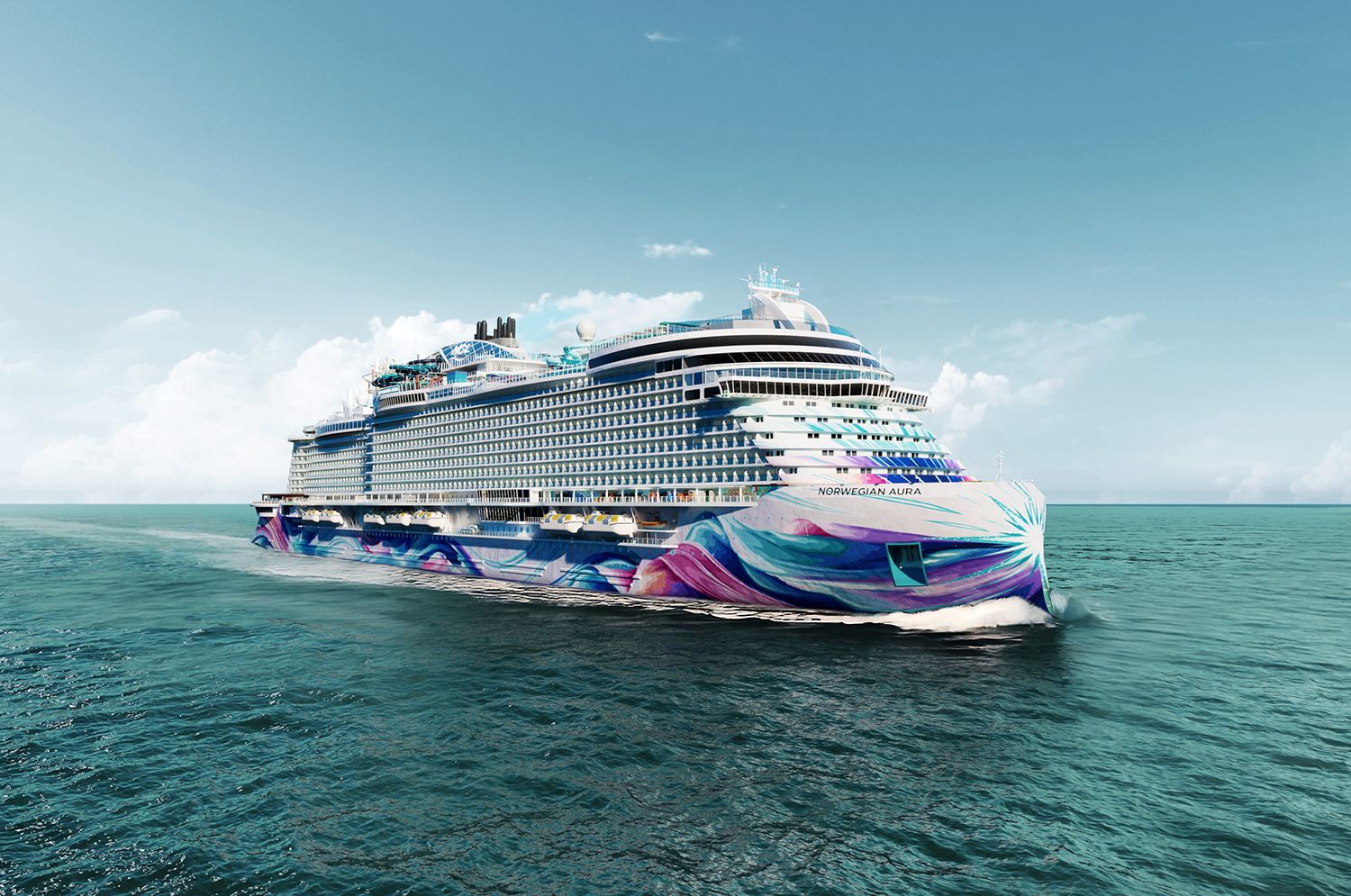 Norwegian Cruise Line svela la nuova ammiraglia “Aura” - 
