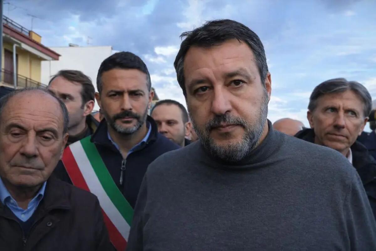 Maltempo, Salvini nel Messinese: “Servono tempi rapidi, non solo fondi” / Video - 