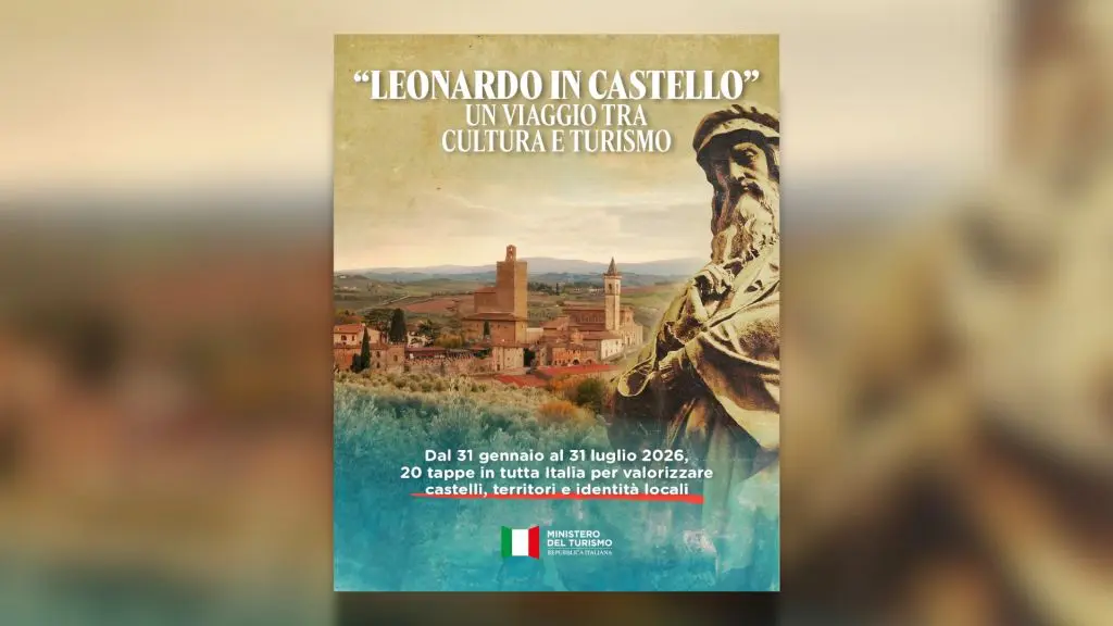 Parte da Vinci “Leonardo in Castello, il viaggio favoloso in un’Italia che c’è” - 
