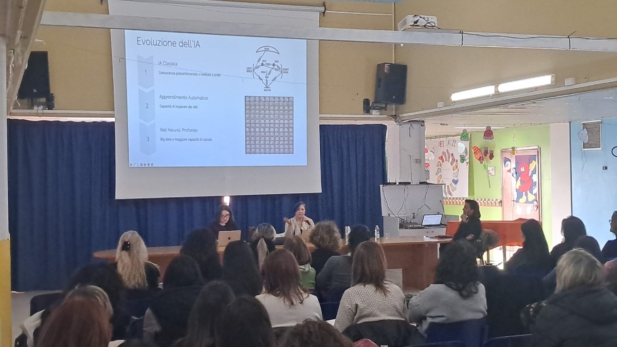 “IA consapevole”, all' I.C.Don Bosco l’intelligenza artificiale come alleata del pensiero critico - 