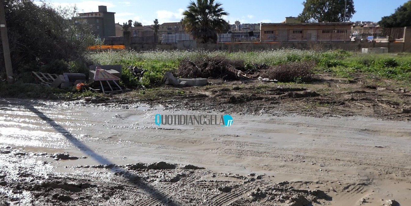 "Patto per il sud", cantieri rimasti a metà e costi in aumento: "Settori comunali individuino strategia" - Una delle aree di via Martinica