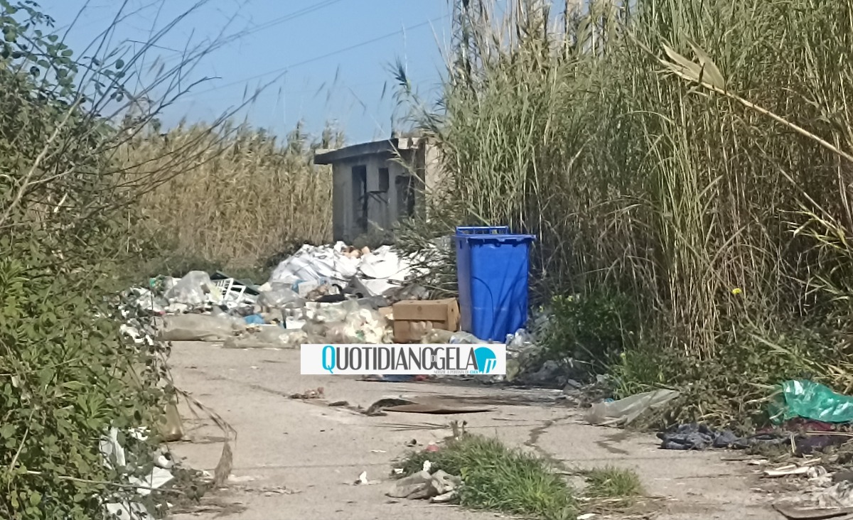 Un'intera area trasformata in discarica abusiva: abbandonati rifiuti di ogni tipo - L'area trasformata in discarica abusiva