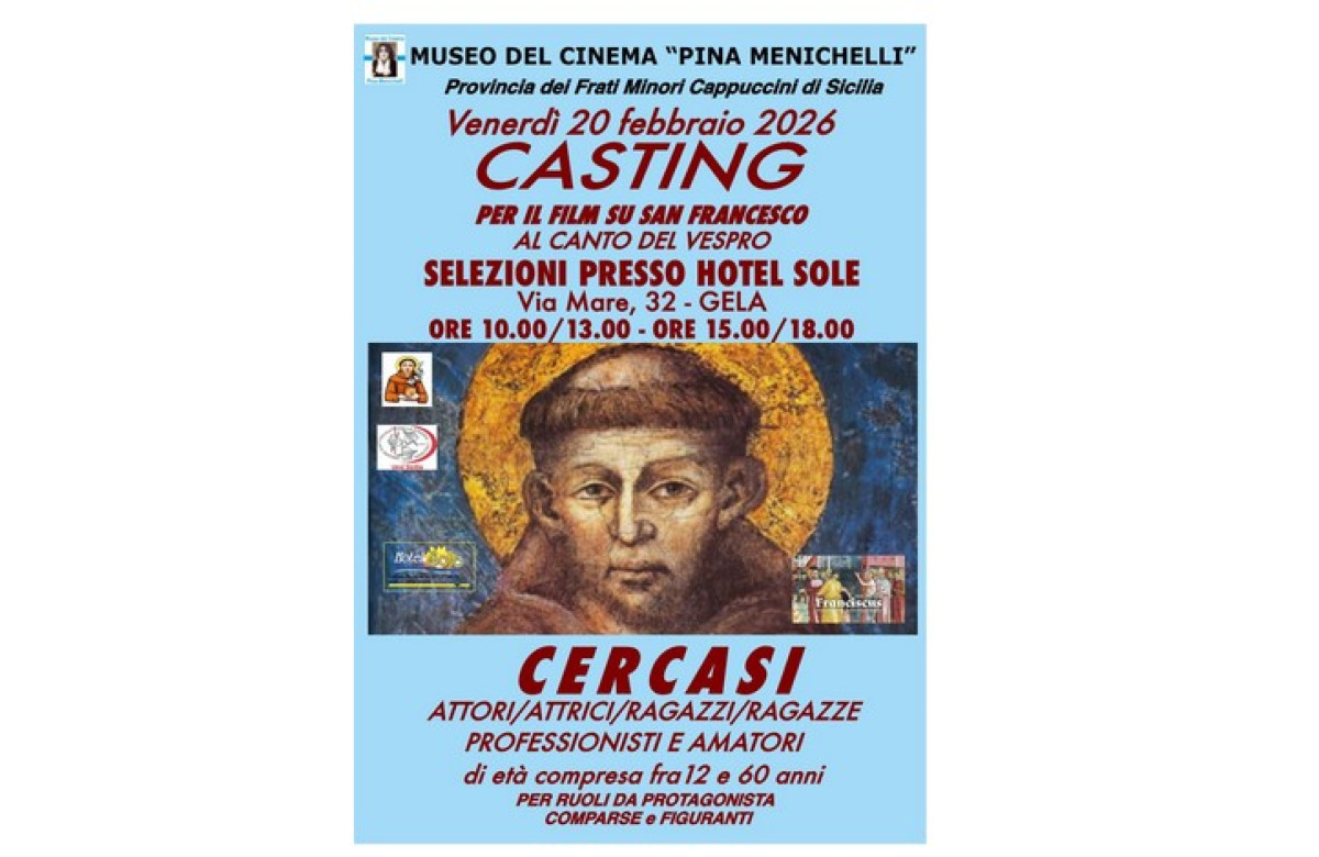 Il nuovo film di Virgadaula su San Francesco, venerdì casting per la ricerca di attori - 
