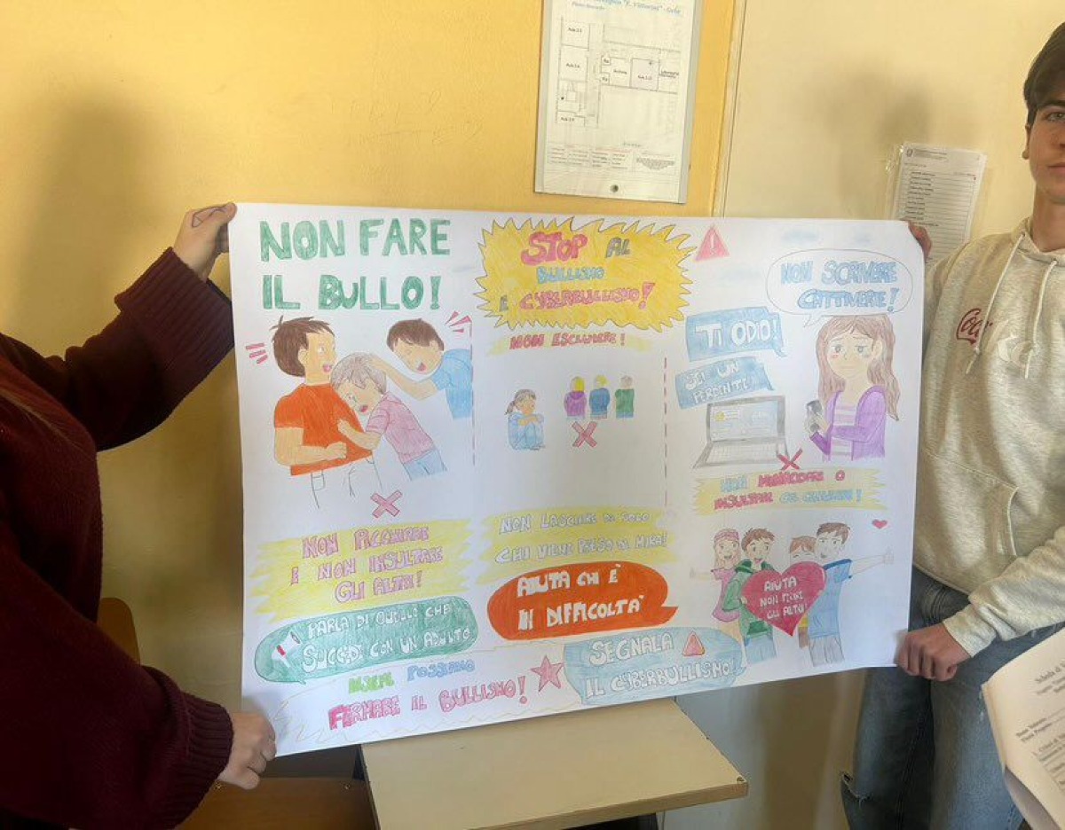 Studenti in rete contro bullismo e cyberbullismo: al “Vittorini” trionfa la creatività digitale - 