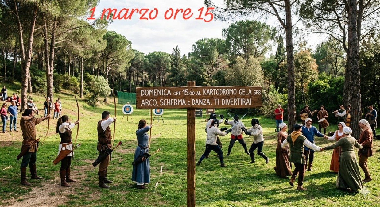 Arco, scherma e danza al Kartodromo Gela SP8 - 