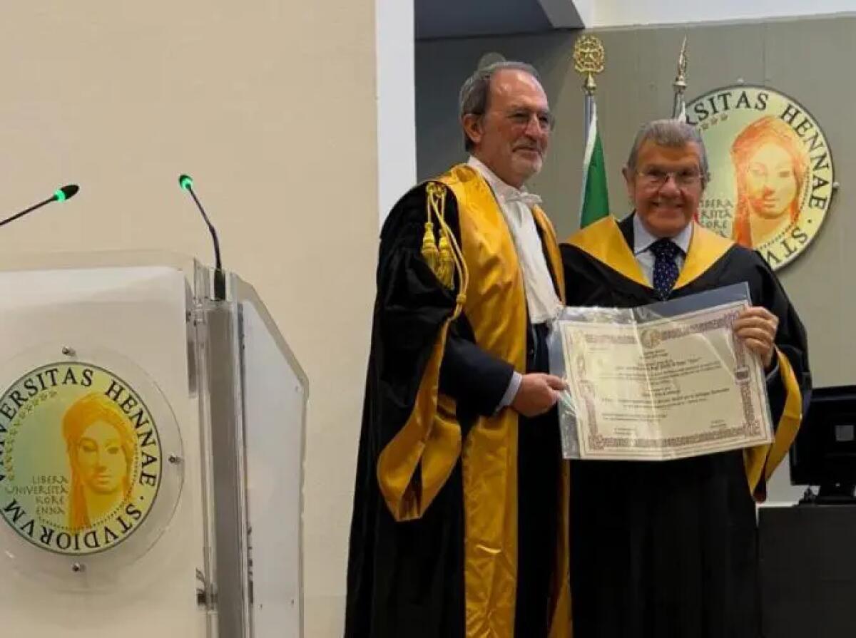 L’Università “Kore” di Enna conferisce la Laurea Honoris Causa al professore Adelfio Elio Cardinale - 