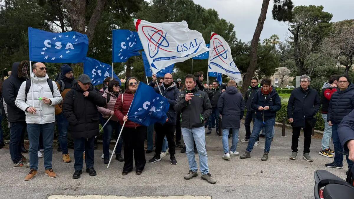 Arpa Sicilia, a Palermo sit-in del Csa-Cisal per i 95 precari: “Servono risposte immediate, la mobilitazione non si fermerà” - 