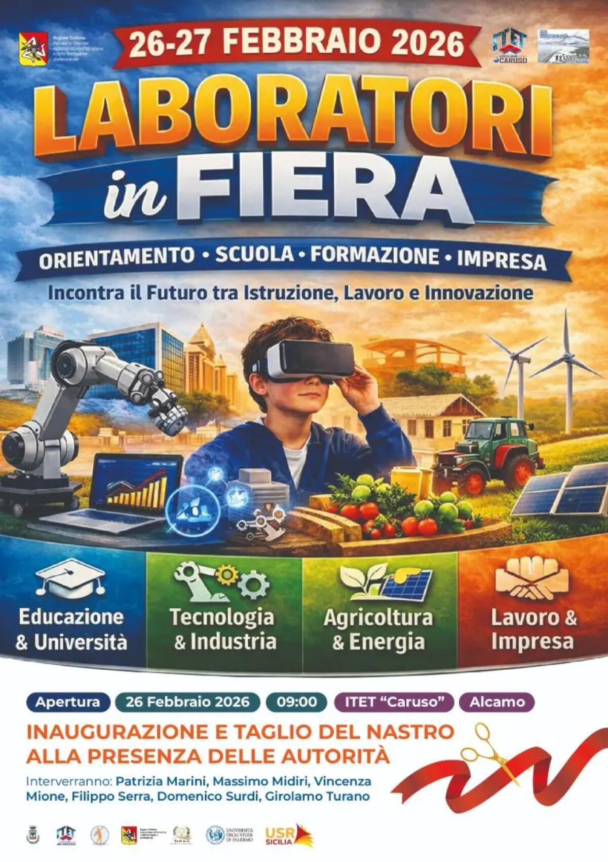 Laboratori in fiera: ad Alcamo due giorni per costruire il futuro della formazione tra scuola e impresa - 