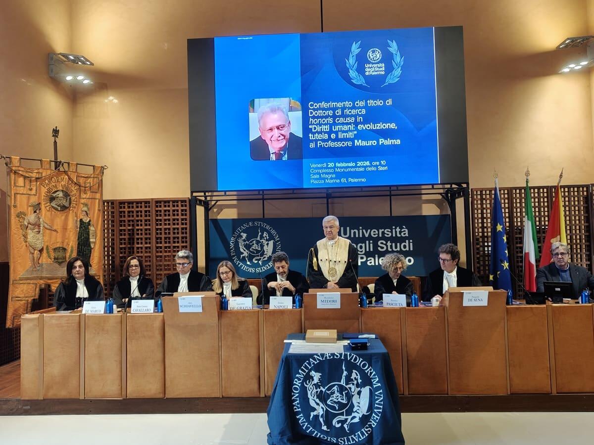 L’ex garante dei detenuti Mauro Palma riceve un dottorato di ricerca honoris causa dall’Università di Palermo - 