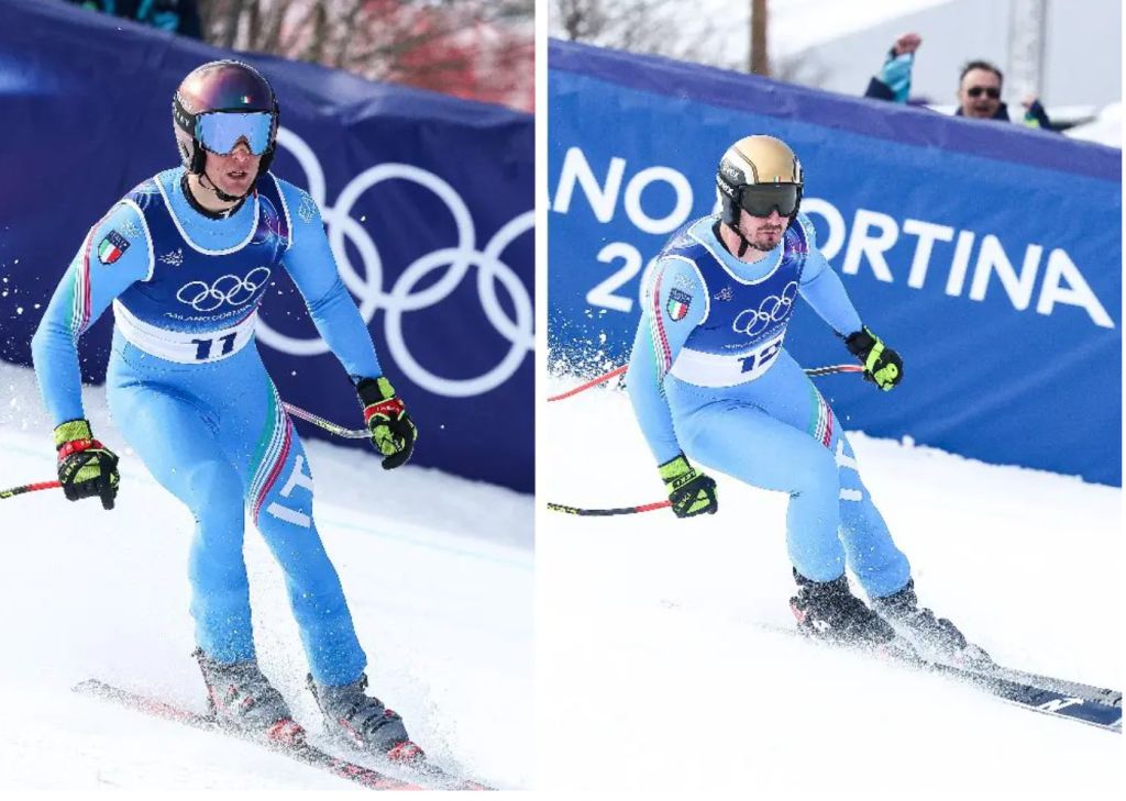 A Milano-Cortina argento Franzoni e bronzo Paris, prime medaglie Italia in discesa - 