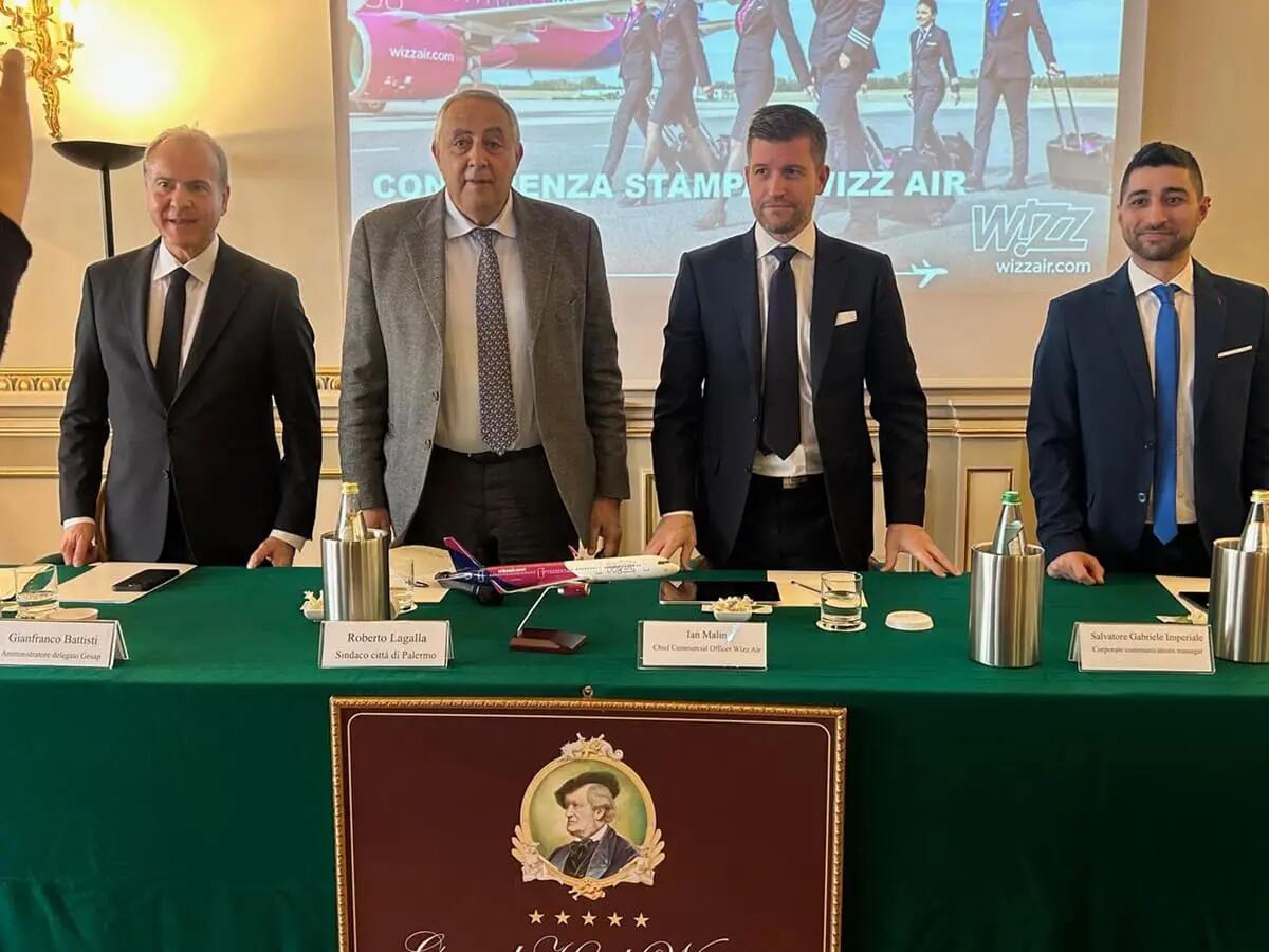 L’aeroporto di Palermo torna a essere base Wizz Air, 10 rotte verso 7 paesi - 
