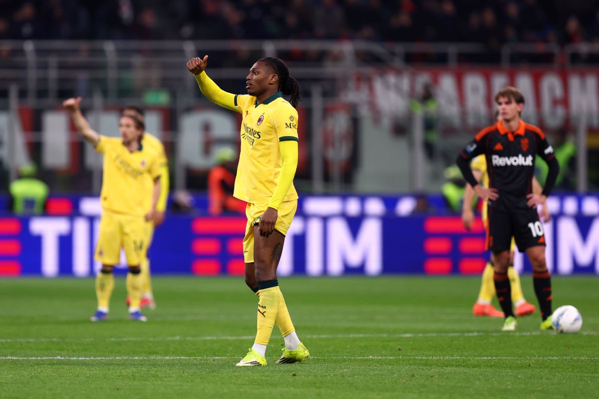 Leao risponde a Nico Paz, il recupero Milan-Como finisce 1-1 - 