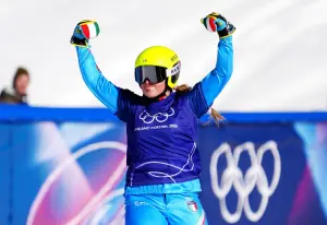 Moioli bronzo nello Snowboard cross, terzo podio olimpico di fila - 