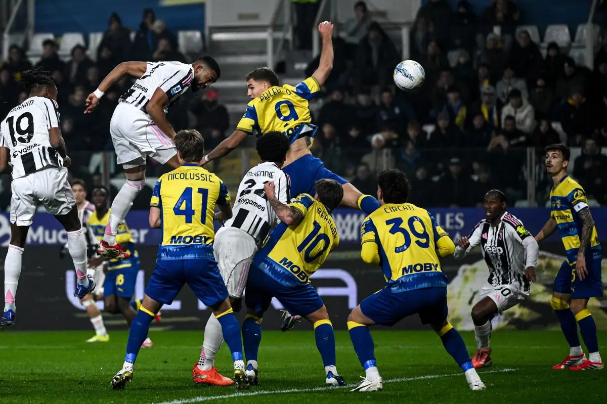 Poker della Juve, vince 4-1 a Parma con doppietta di Bremer - 