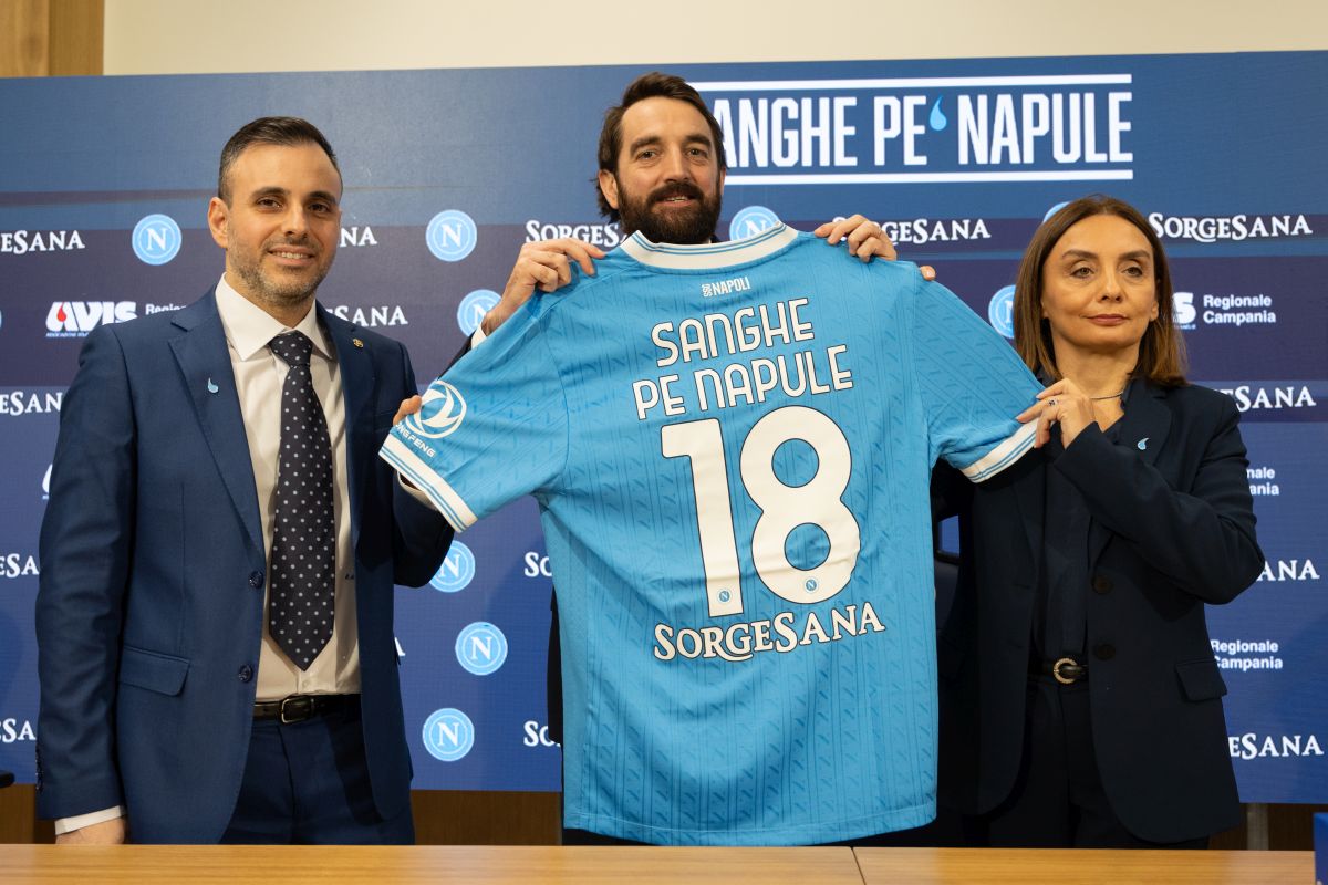 “Sanghe pe Napule”, Sorgesana con SSC Napoli e Avis per la donazione del sangue - 