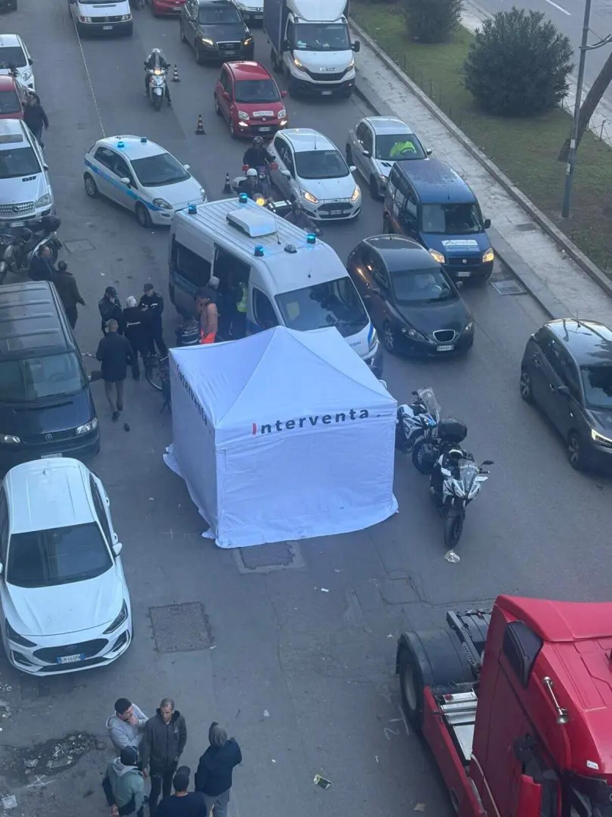 Incidente mortale a Palermo, un ciclista di 55 anni è stato travolto e ucciso - 