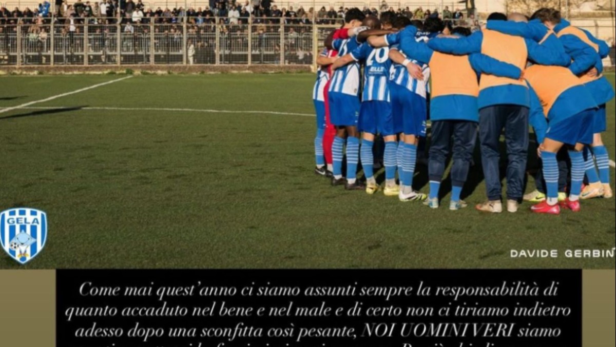 Crisi Gela, i calciatori: "Il tempo delle promesse è finito, vogliamo rispetto" - 