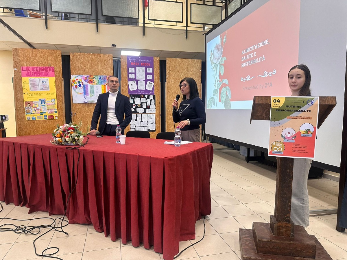 Prevenzione dei disturbi alimentari, incontro all’I.C. Giovanni Verga - 