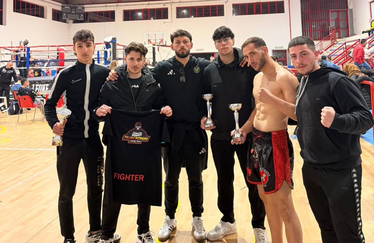 I fighter del team Bonini vincono nel K-1: tre successi per i gelesi - 