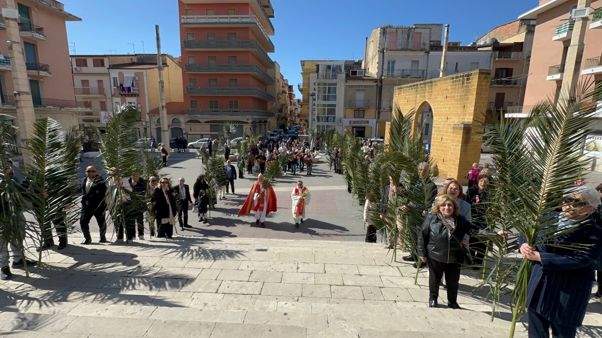 Con la processione delle palme iniziano le celebrazioni  della settimana santa  - 