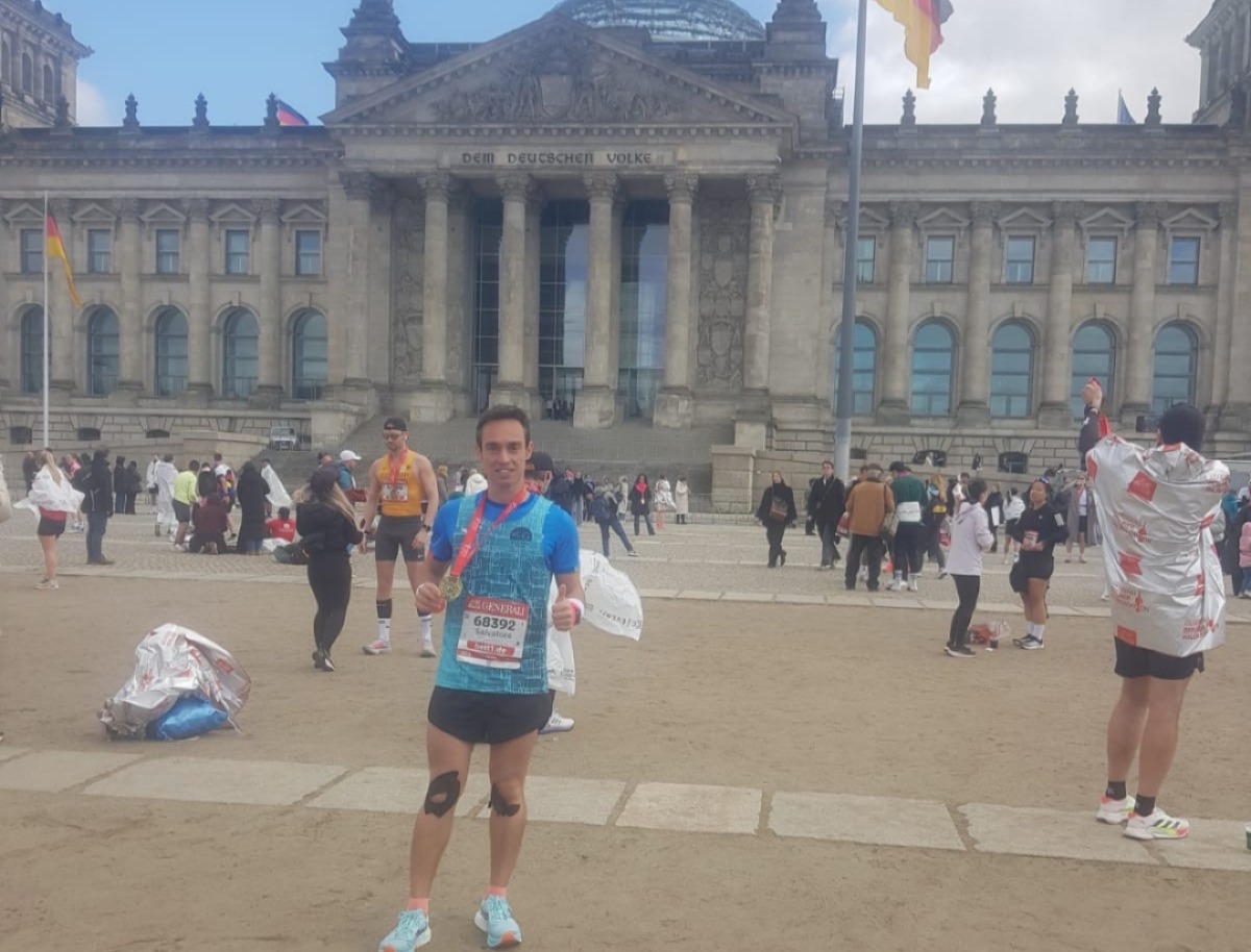 Dopo Lisbona e Valencia Tilaro completa anche la mezza maratona di Berlino 