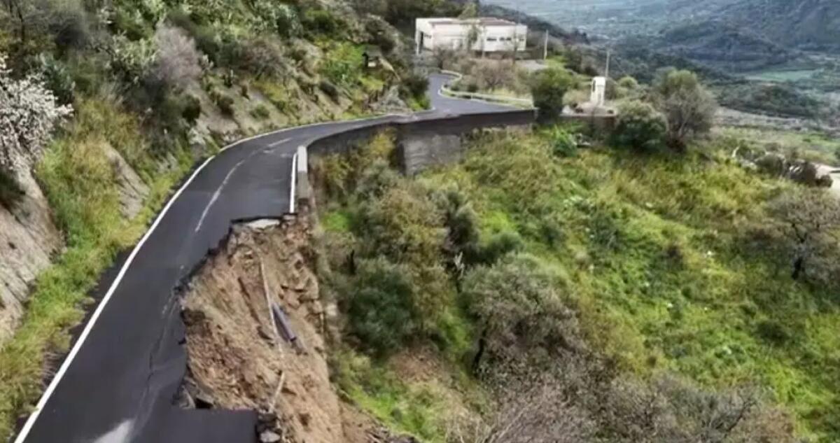 Danni nel Messinese per il maltempo, disagi alla viabilità - 