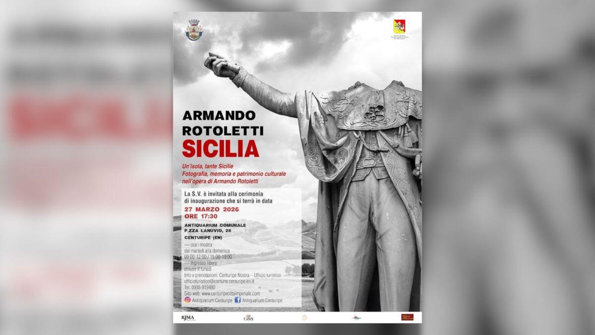 Mostre, a Centuripe le “tante Sicilie” nella fotografia di Armando Rotoletti - 