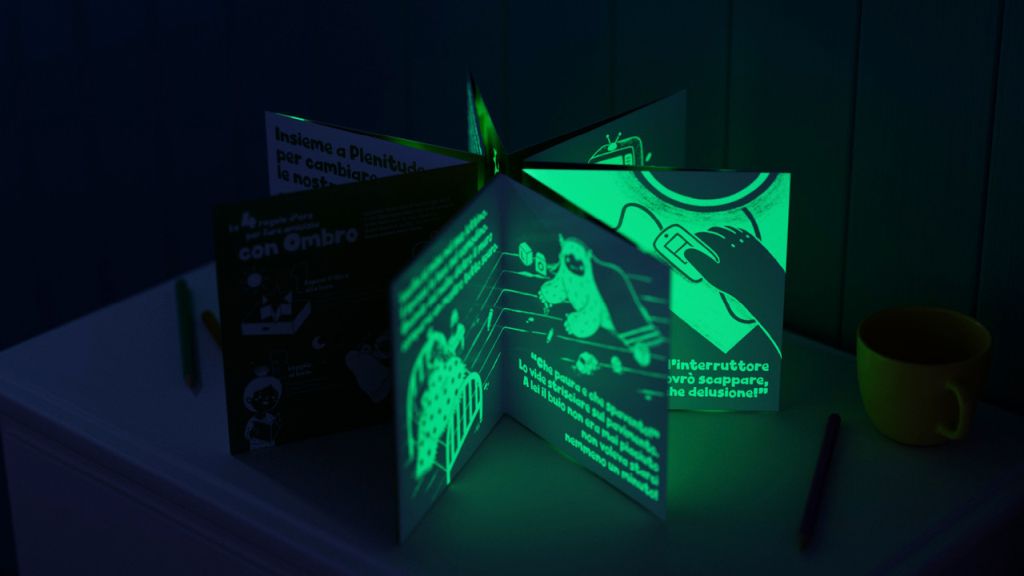 “Goodnight Light”, il libro di Plenitude per diventare amici del buio - 