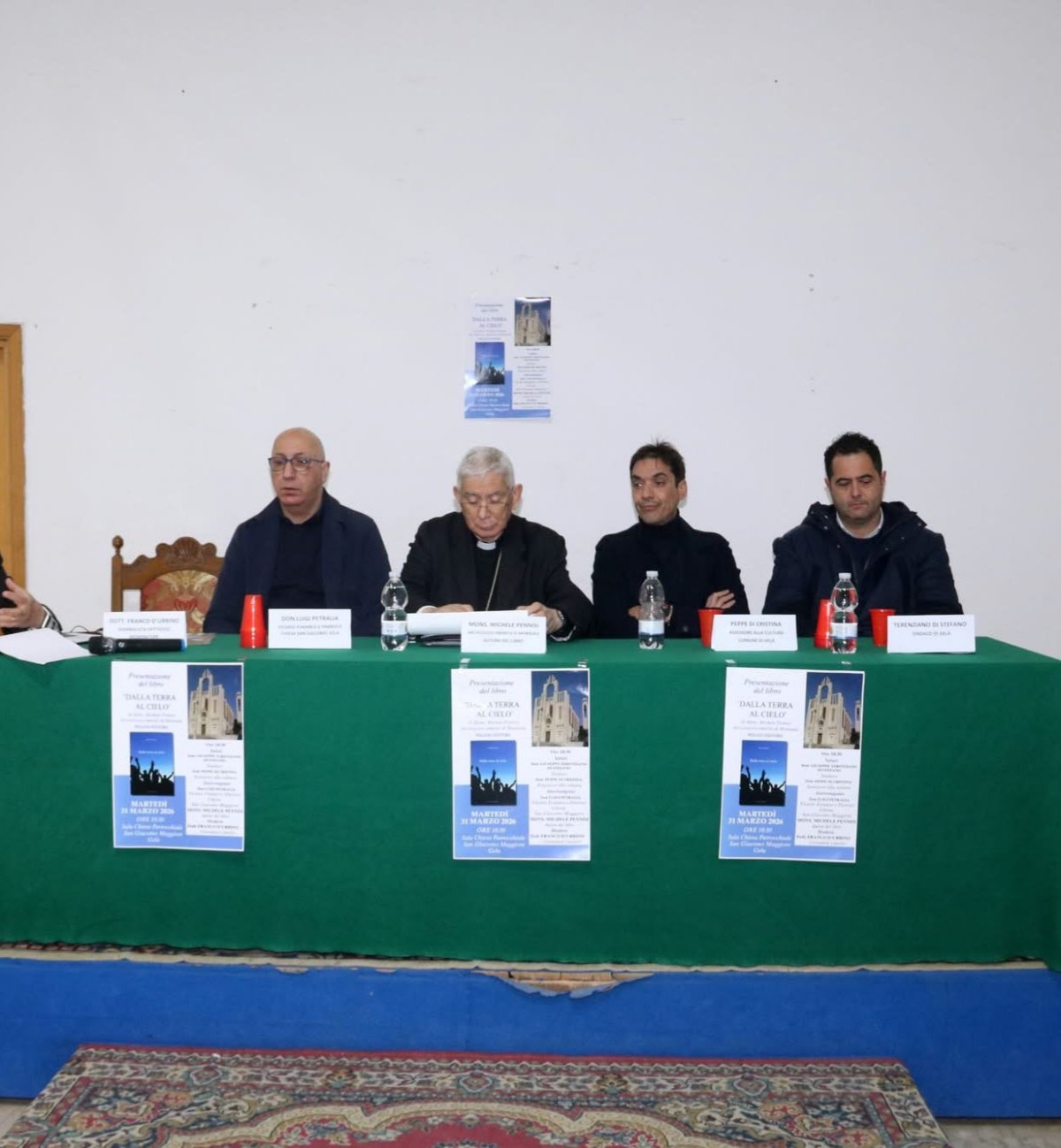 Mons. Pennisi presenta a San Giacomo il libro “Dalla terra al cielo”  - 